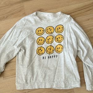 Boutique “Be Happy” Sweatshirt